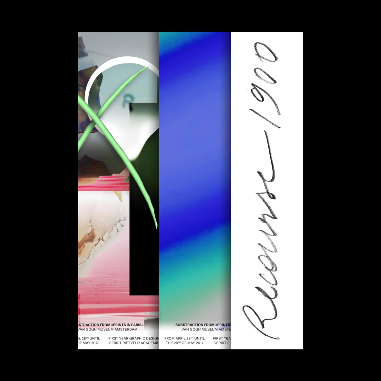 Close-up of a poster