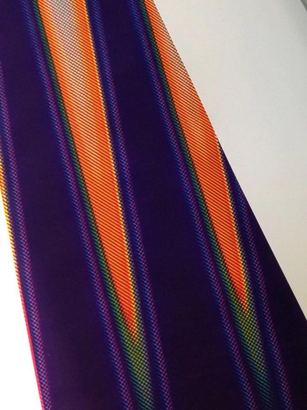 Close-up of a silkscreen print